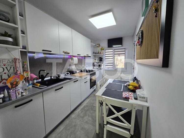 Apartament 2 camere de vanzare 51mp decomandat zona Vasile Aaron Sibiu - 7