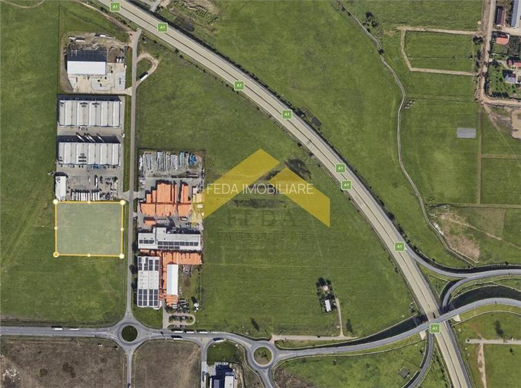Teren intravilan de vanzare zona Industriala Sud - 2