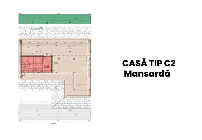 Casă tip duplex , curte proprie - Str. Astrelor - Popești Leordeni - 6