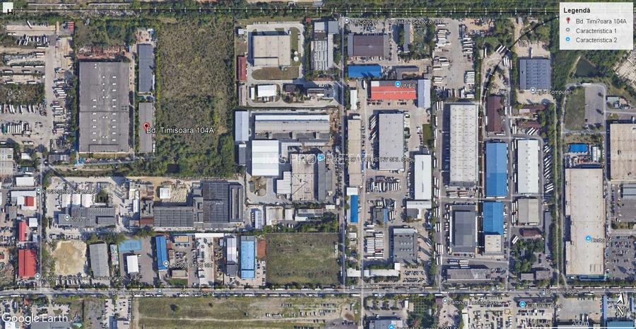 Vanzare hala Bd. Timisoara 2195 mp, toate utilitatile, teren 5900 mp - 2