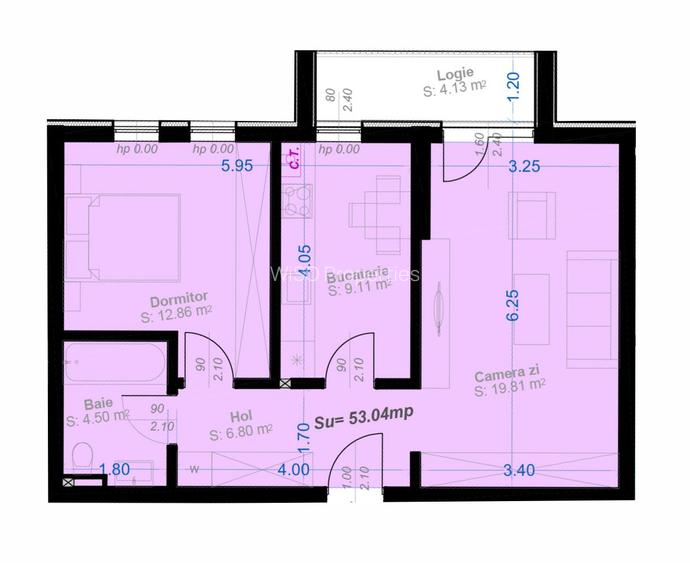 2 camere , predare 04.2027, zona Aradului central - 2