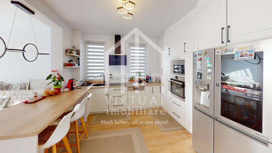 Casa de tip cvadruplex, 4 camere, 79mp utili, curte 70mp, 2 parcari - 6