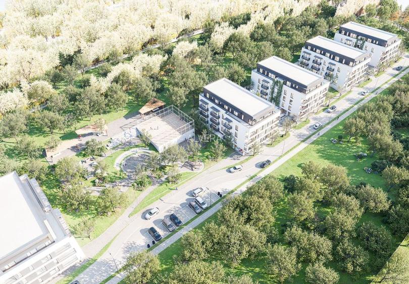 Apartament de 1 camera, ansamblu rezidential nou - 4