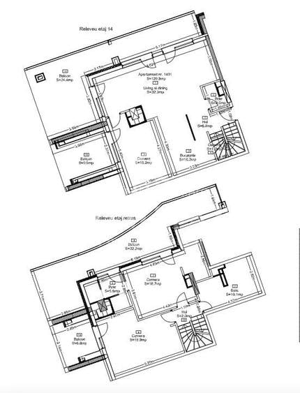 Penthouse 4 camere | 2 niveluri | 0% comision | Wings - 1