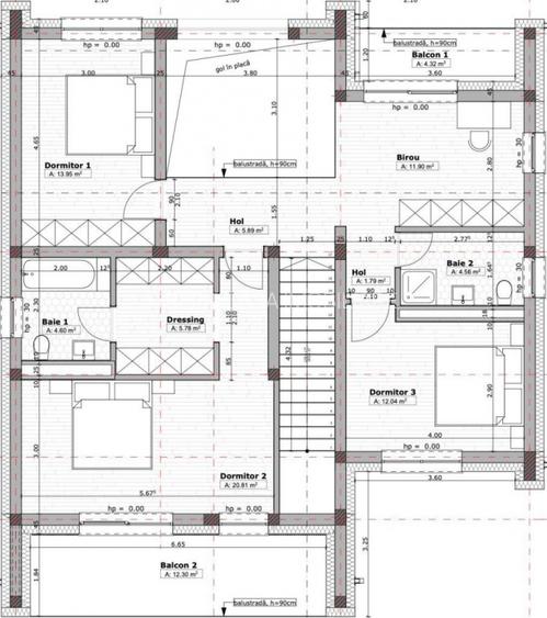 Comision 0% Casă modernă semifinisată la intrarea în Chinteni - 7