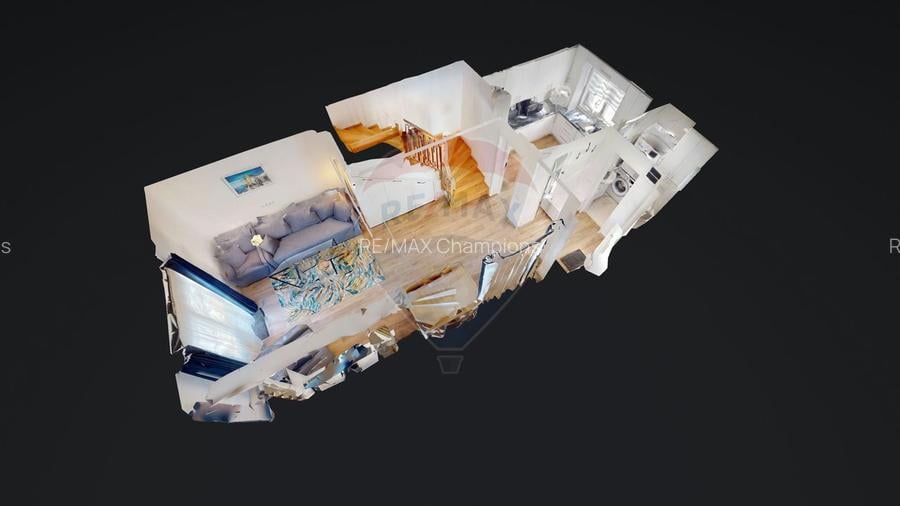 Casă / Duplex cu 3 camere de închiriat în zona Harmanului - 18