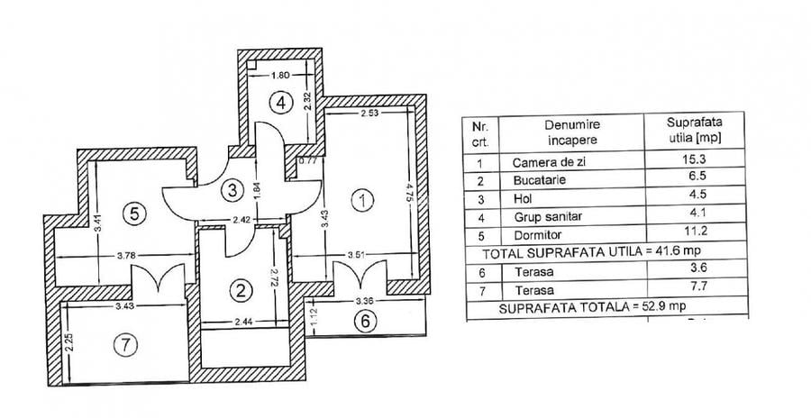 Mini Penthouse 2 Camere cu Terasa Balcon si Parcare langa Grand Arena - 10