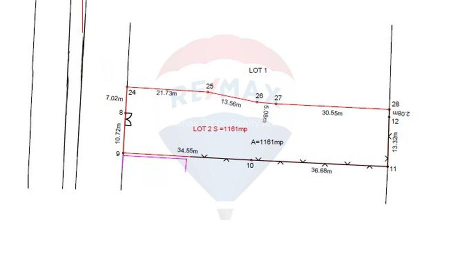 Super ocazie - Teren intravilan 1161mp, front stradal 18 ML, Sanmartin - 4