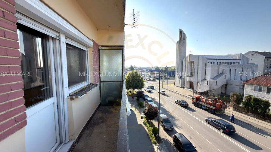 Apartament 2 camere Etaj III Carei-Str. M.Viteazul Nr.19, Vizavi Kaufland - 13