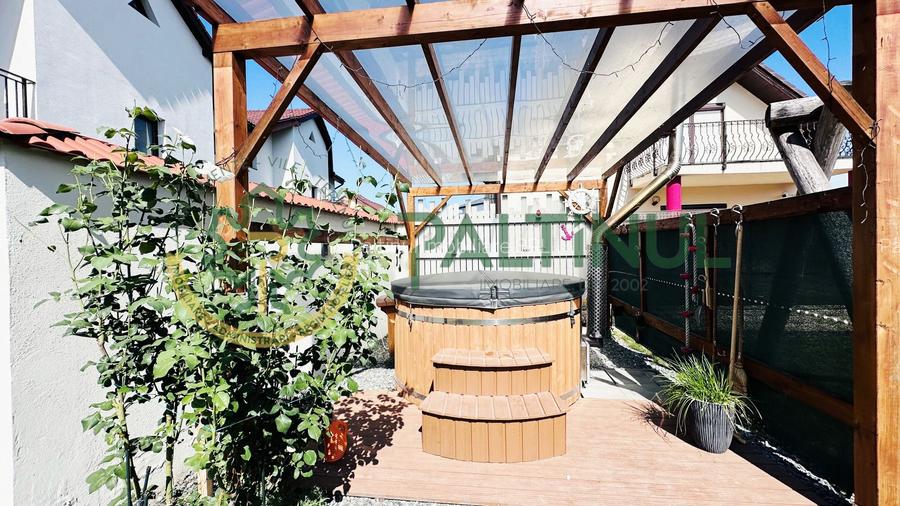 Casă cu teren 953 mp si jacuzzi – Șelimbăr, Sibiu zona Brana (2 fronturi) - 11