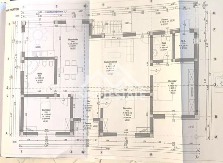 Casa pe un nivel, garaj, teren 600 Sibiu Tocile - 14