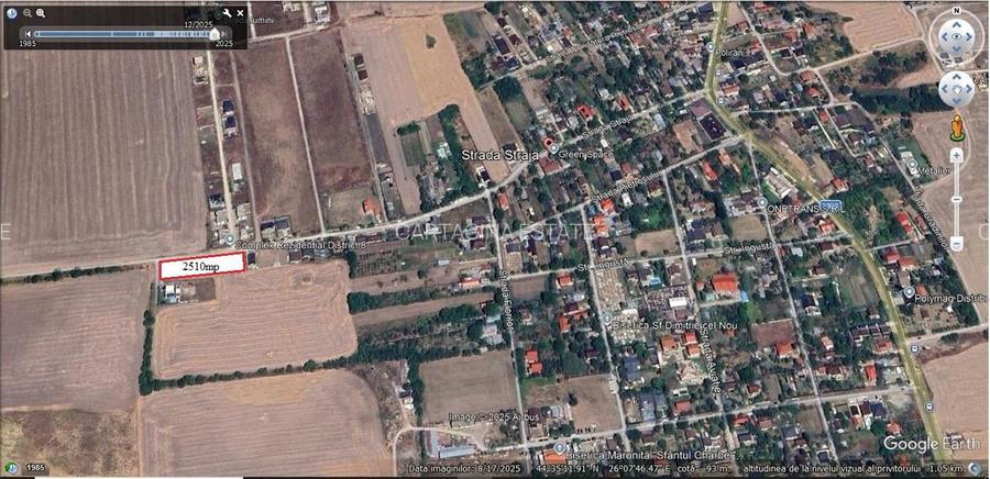 Teren Dezvoltare Tunari   Dimieni   2510mp   fs 98ml - 2