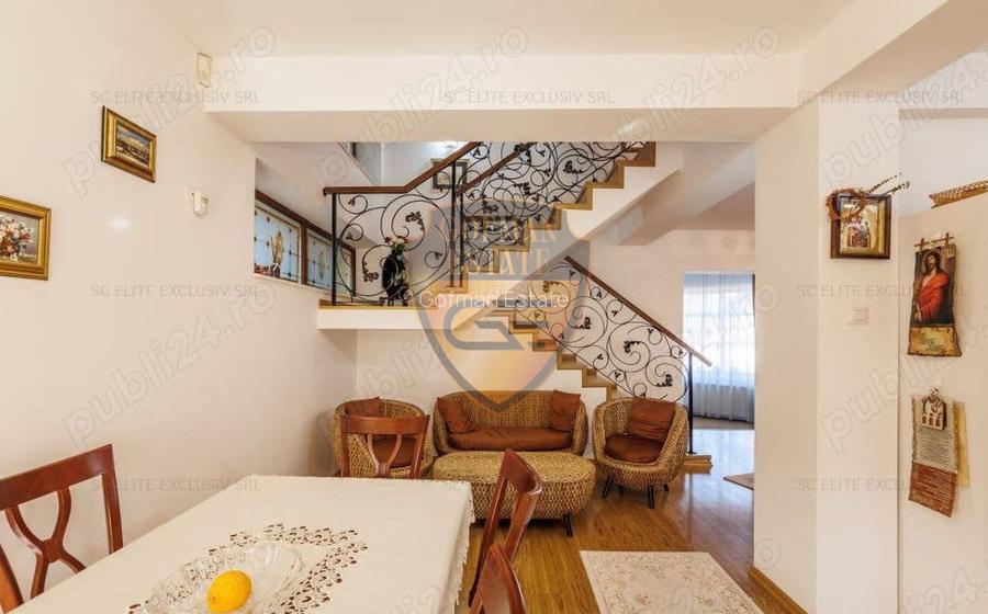 Ovidiu Sud, verede lac, 332 mp utili, teren 473mp  stil clasic mobila lemn masiv - 5