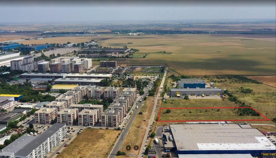 De vanzare terem 8525 mp, deschidere 50 ml - zona Metalurgiei, Sect.4 - 3