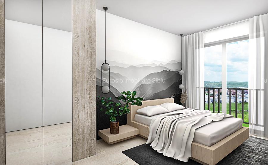 Penthouse cu 3 cam 140 mp Str D-na Stanca Selimbar  Orhideea - 4