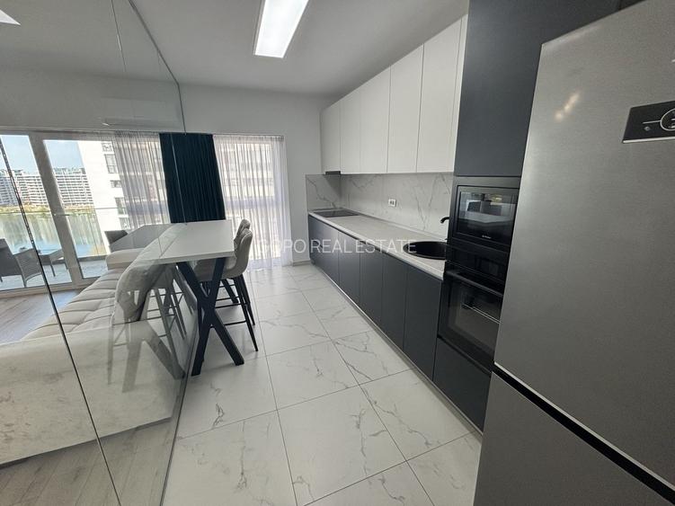 Chirie 2 Camere GranVia Lake View - Terasă cu vedere la Lac - 8