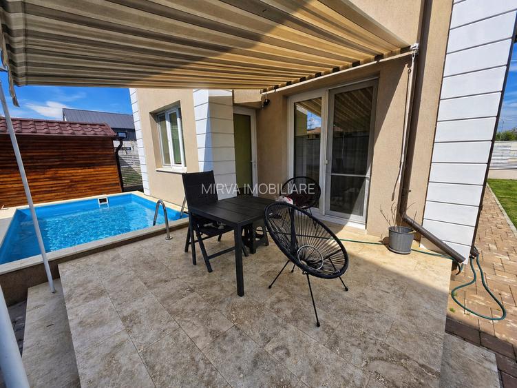Vilă modernă 4 camere cu piscină, partial mobilată | Albert – MRS - 3