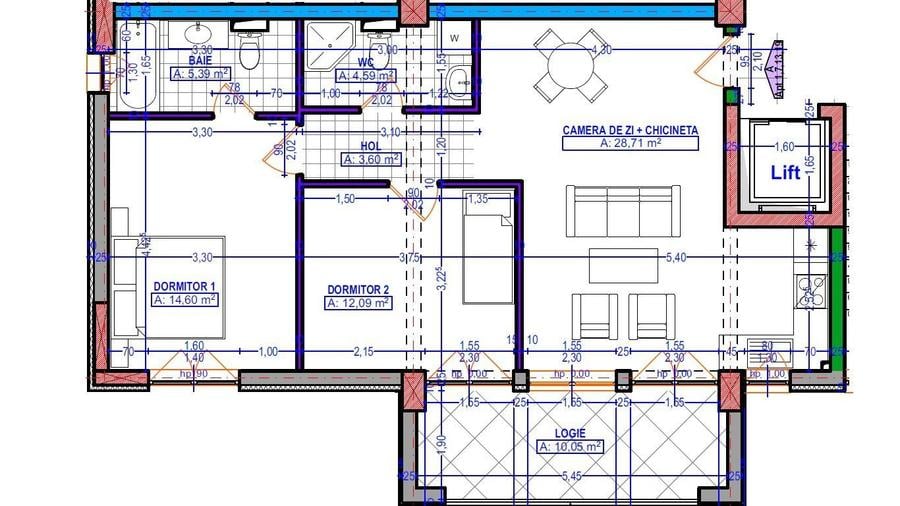Dezvoltator | Apartamente disponibile imediat | 3 camere | 2 bai