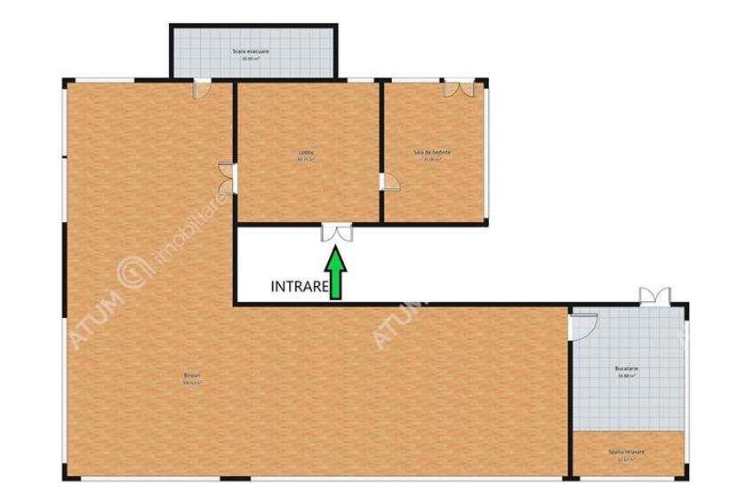 Spatiu comercial generos situat pe Calea Dumbravi in Sibiu