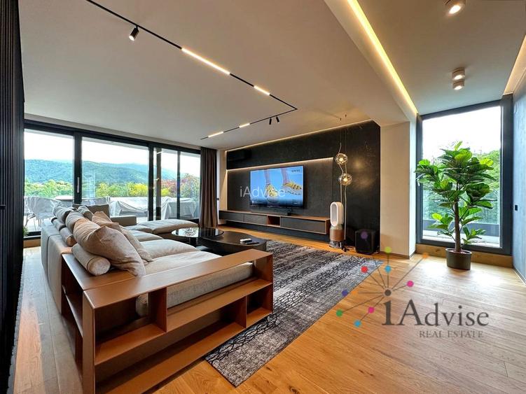 Penthouse exclusivist cu panoramă spre Tâmpa și Postăvaru | Design Premium - 19