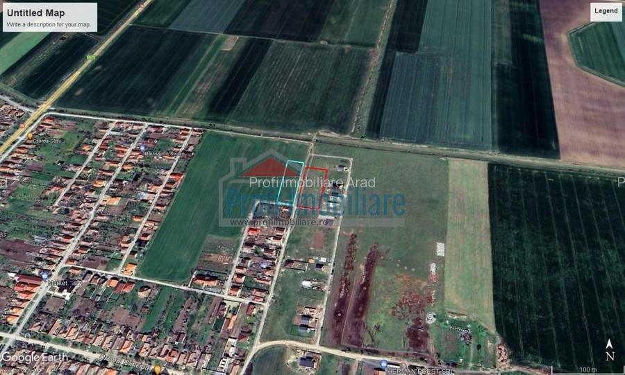 Vindem locuri de casa 540 sau 640mp in Zimand Cuz 7 km de Arad - 13