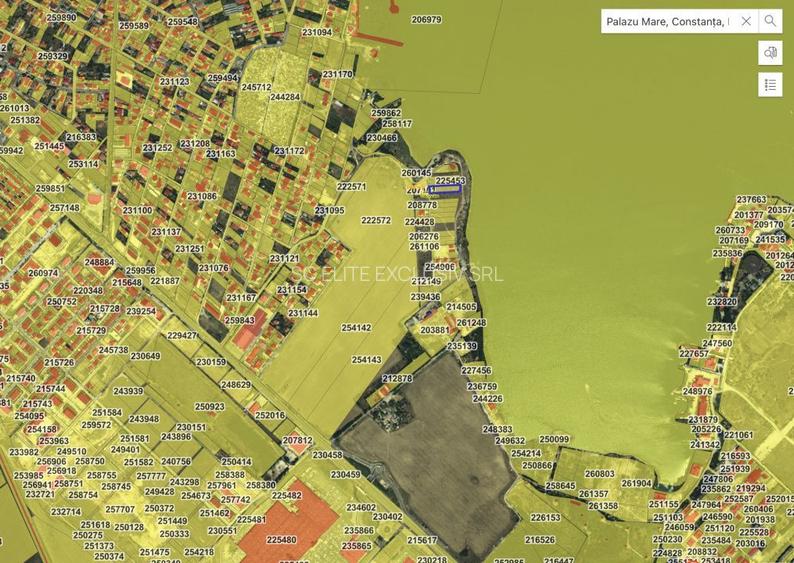 Palazu Mare - Primul lot la lac - Teren 2600 mp cu deschidere de 36,98 m - 9