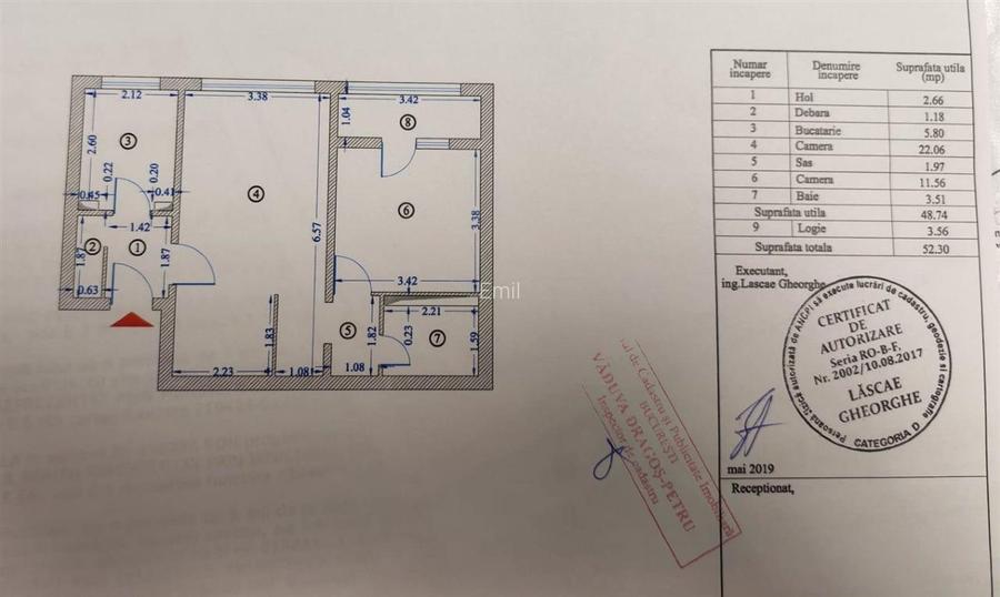 Apartament 2 camere renovat - Metrou 1 Decembrie - Titan - 7