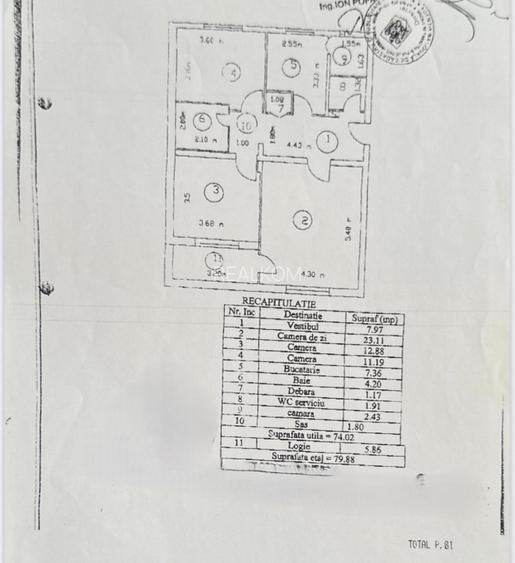 VANZARE APARTAMENT 3 CAMERE UNIRII – CAMERA DE COMERT - 32