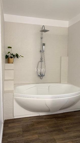 Proprietate pe stradă privatǎ, complet mobilată, curte matură, terasă  - 13