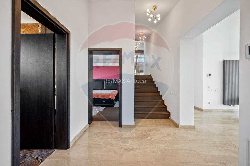 Vilă Futuristă: Eleganță & Inovație la limita pădurii, piscină, 4500mp - 25