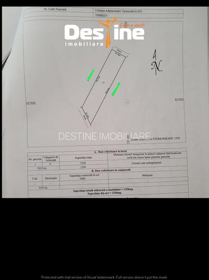 Teren Chicerea, 1250 mp, zona in plina dezvoltare, 25 euro/mp - 2