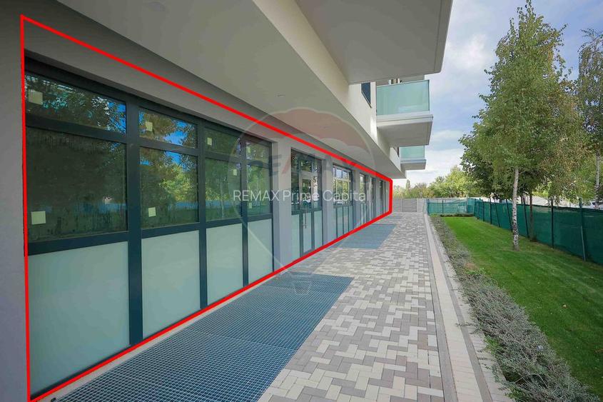 De închiriat Spațiu comercial, 209 mp, Nufarul, GrandHill Residence - 2