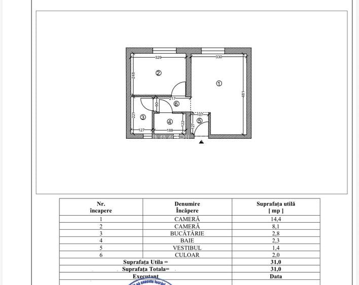 Militari Gorjului Metrou 2 camere Pret 58000 Euro  Comision 0 % - 4