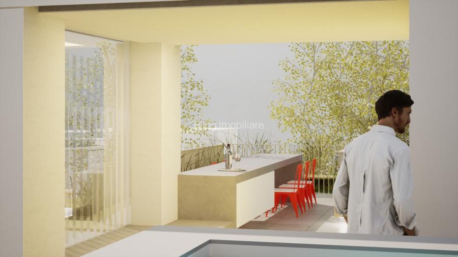 Ap cu 3 camere, 100mp de gradina, LIFT, piscina, 2 parcari sub, Europa - 11