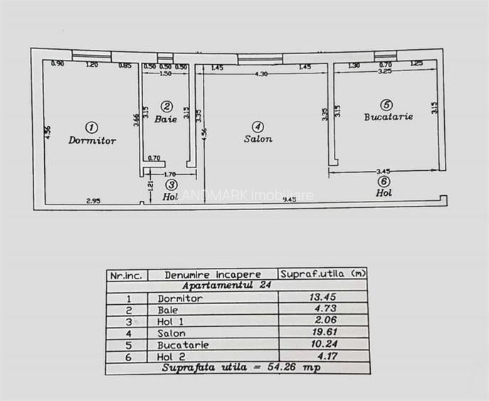 Apartament 2 camere de vanzare in zona Dambovita - 2