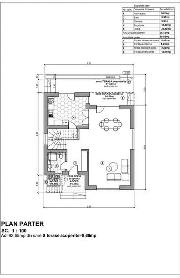 Casa moderna | 140 mp utili | Smart Home|  curte de 420 mp - 1