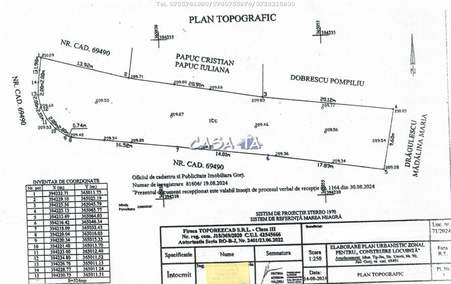 Teren Intravilan, Curti - Constructii, Strada Unirii - 2