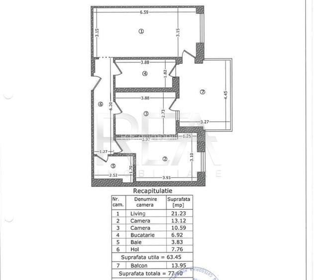 3 Camere + Parcare Complex Parcului 20 - 17