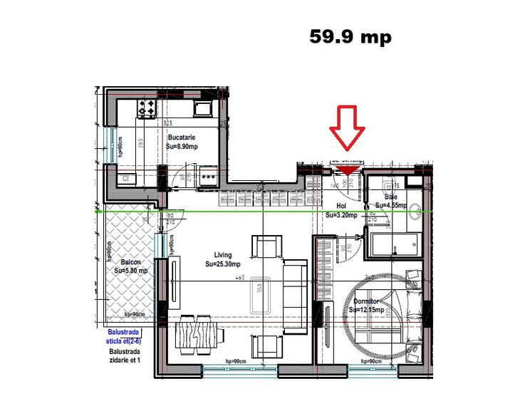 2 camere Metalurgiei Carrefour – proiect nou 2025 - 6