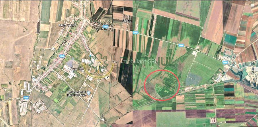 Teren extravilan arabil cu potențial – Sura Mică, Sibiu , aproape de Polycontact - 2
