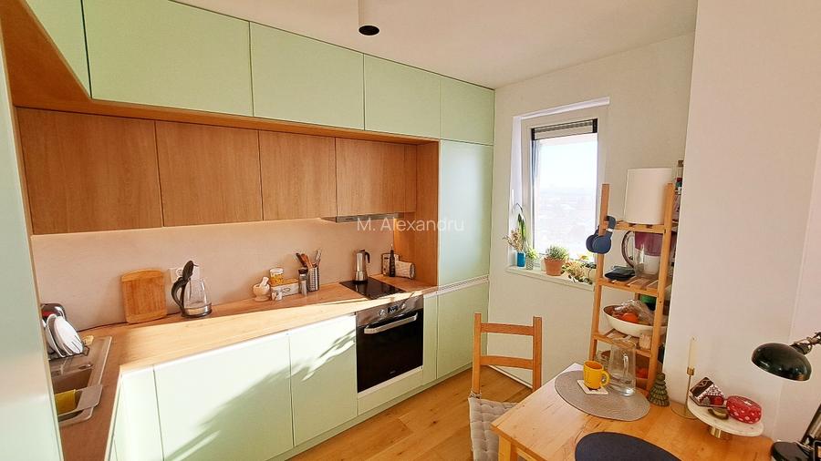 2 camere * mobilat * Aradului * Etaj 9 * 53mp+balcon 12mp * parcare * Proprietar - 7