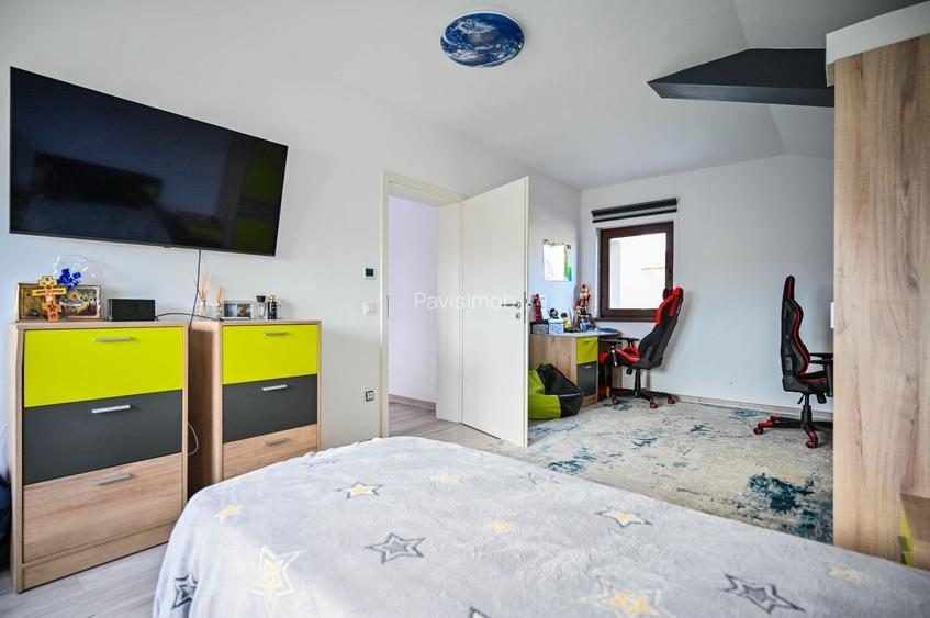 Casa individuală de vânzare Sânpetru, 5 camere, garaj, foișor, curte - 14