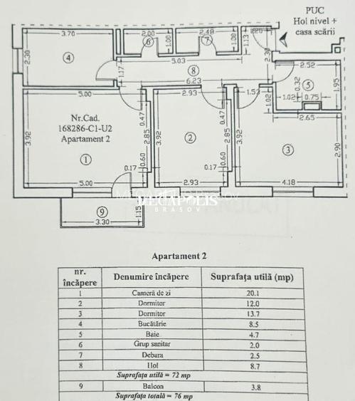Apartament 3 camere | Două băi | Loc de parcare inclus - 2