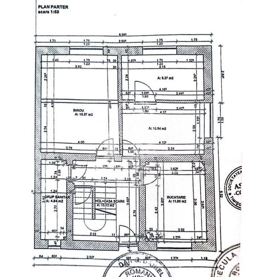 Casa cu 5 camere, de inchiriat, pentru  birouri. Girocului, Timisoara. - 15