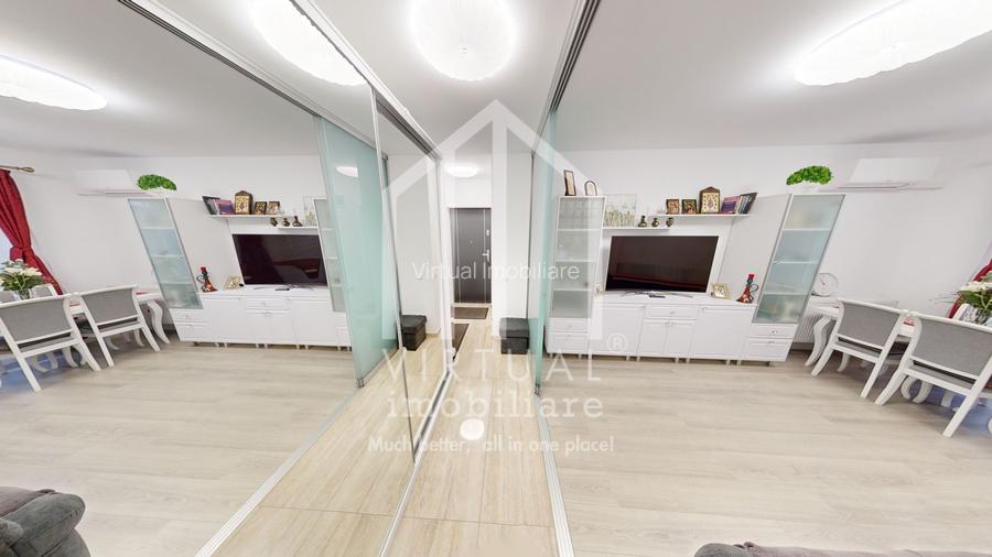 Apartament 3 camere, etaj 1,mobilat,utilat -Cartier Kogalniceanu - 10