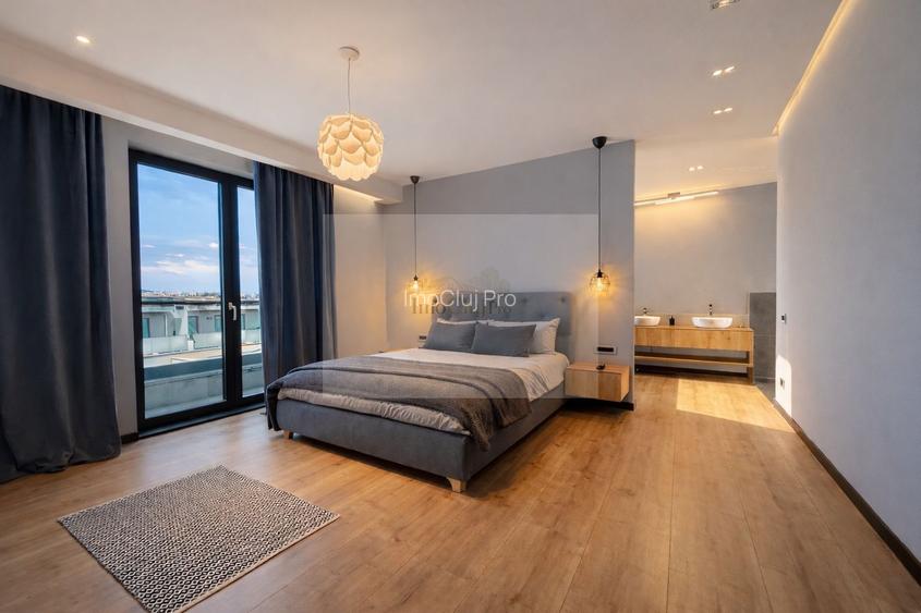 Penthouse 120 mp Borhanci | View panoramic | 2 parcări - 7