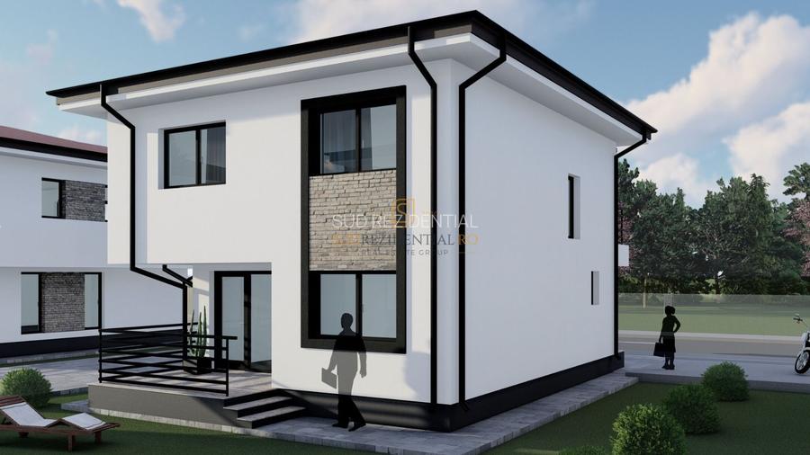 Lot de teren intravilan 2473 mp, proiect si autorizatie pentru 9 vile Berceni - 9