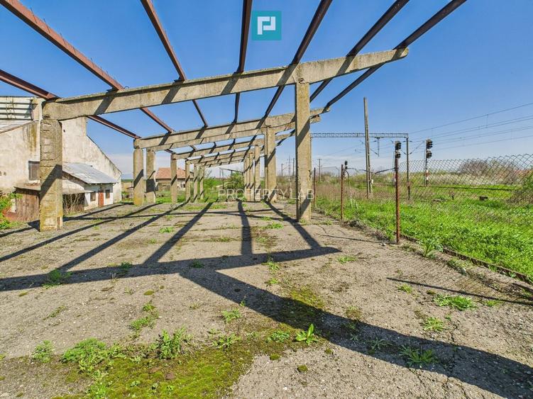 Spațiu industrial, rampă și acces la calea ferată - 9