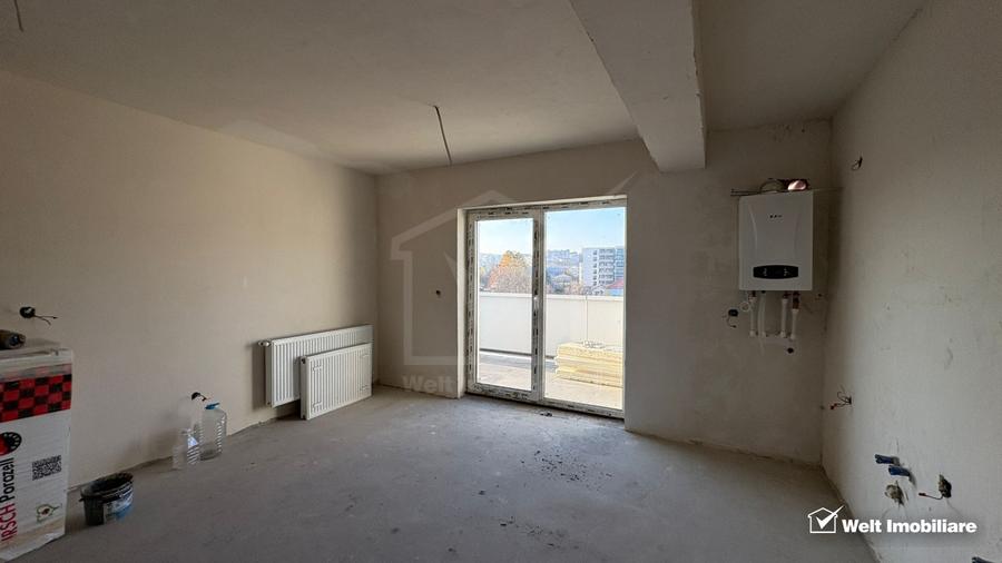 Apartament cu 2 camere, terasa 25 mp, Dambul Rotund