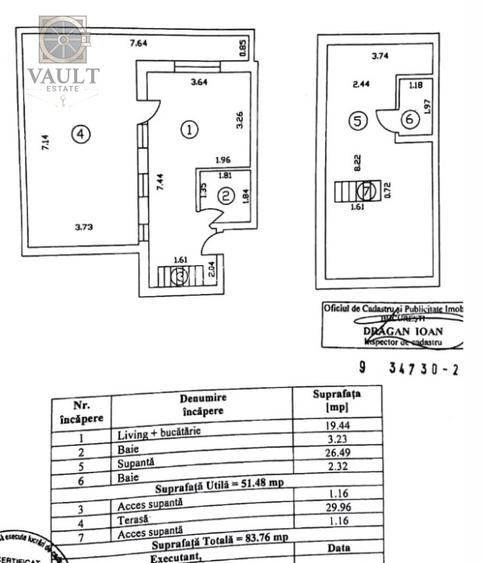 2 camere - Loc de parcare- Terasa 30MP- Pallady -1 Decembrie 1918 - 12
